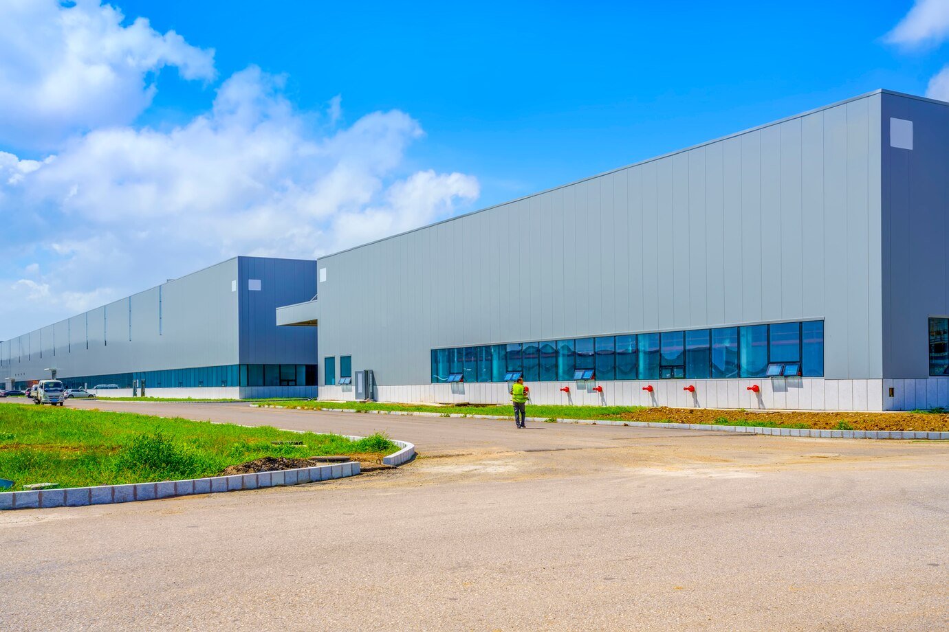 Entrepôt logistique moderne